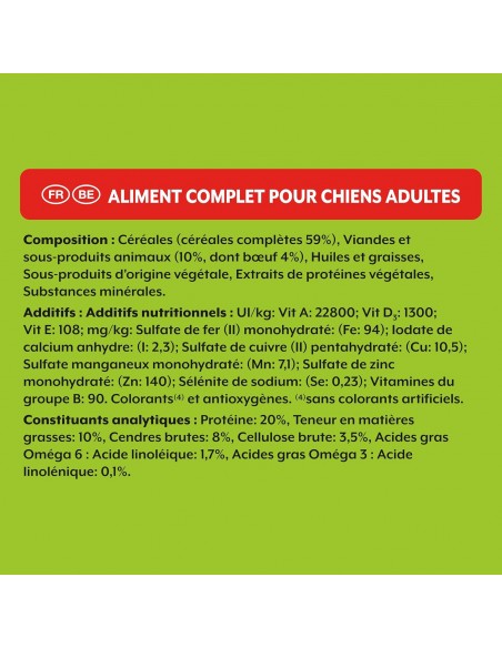 Croquettes Chien Vitality Bœuf 3kg - Friskies® Friskies Alimentation et croquette