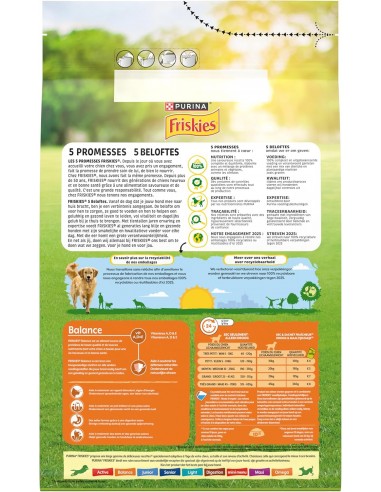 Croquettes Chien Balance Poulet/ Bœuf 3kg - Friskies® Friskies Alimentation et croquette
