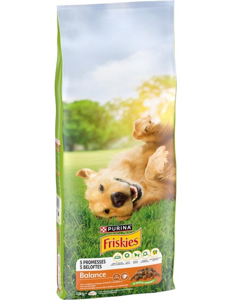 Croquettes Chien Balance Poulet/ Bœuf 12kg - Friskies® Friskies Alimentation et croquette