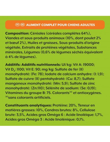 Croquettes Chien Balance Poulet/ Bœuf 12kg - Friskies® Friskies Alimentation et croquette