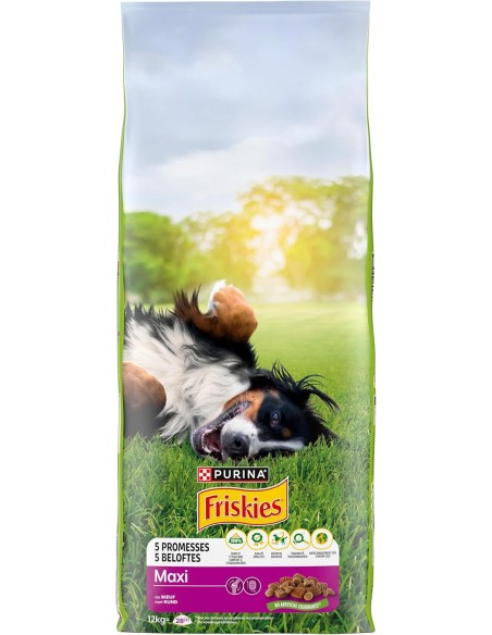Croquettes Chien Maxi Bœuf 12kg - Friskies® Friskies Alimentation et croquette