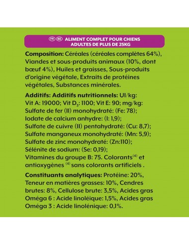 Croquettes Chien Maxi Bœuf 12kg - Friskies® Friskies Alimentation et croquette