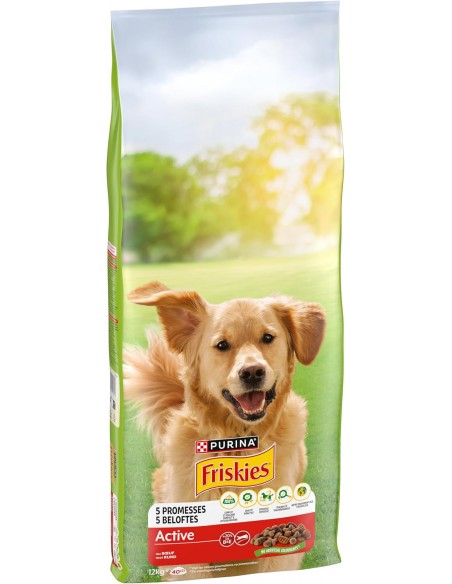 Croquettes Chien Vitality Bœuf 12kg - Friskies® Friskies Alimentation et croquette