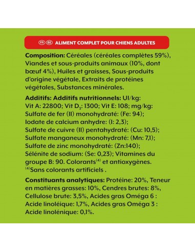 Croquettes Chien Vitality Bœuf 12kg - Friskies® Friskies Alimentation et croquette