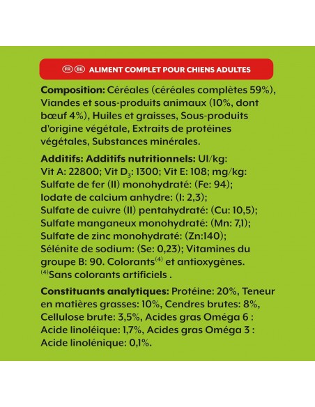 Croquettes Chien Vitality Bœuf 12kg - Friskies® Friskies Alimentation et croquette