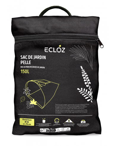 Sac de Jardin Pelle 150L- ECLOZ ECLOZ Gestion des déchets végétaux