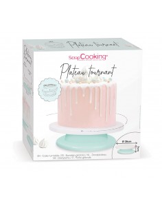 Plateau tournant Ø28 x H.7 cm - Scrapcooking ScrapCooking Moule & Ustensile à pâtisserie