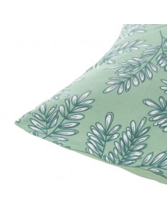 Coussin déco "Feuilles" 40x40cm - ECLOZ ECLOZ Textile de maison 2