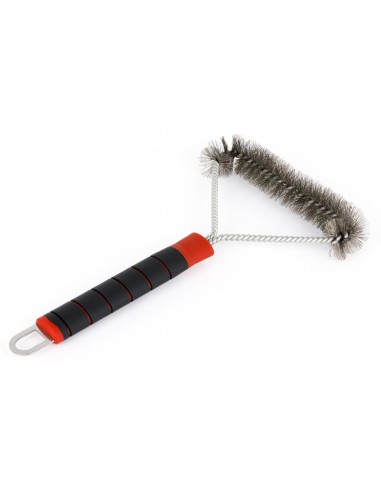 Brosse en T Inox pour Barbecue avec Manche Soft Touch® Lg.44 cm- ECLOZ ECLOZ Accessoires barbecue et plancha