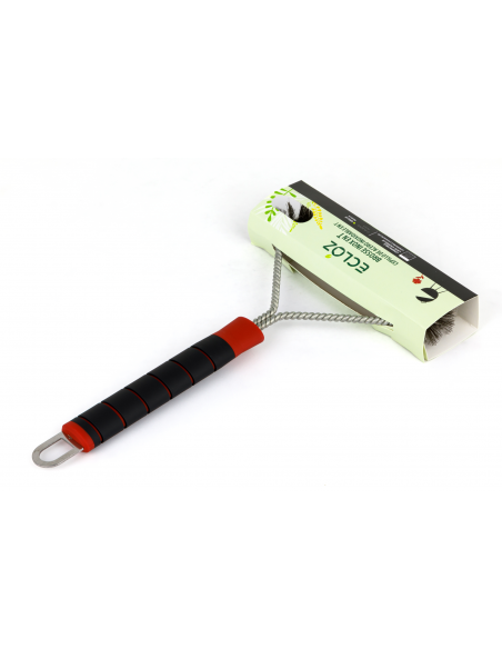 Brosse en T Inox pour Barbecue avec Manche Soft Touch® Lg.44 cm- ECLOZ ECLOZ Accessoires barbecue et plancha