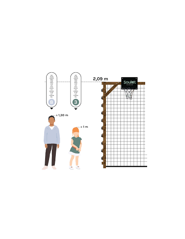Aire de jeux en bois Odin – SOULET  Agrès, portique et accessoire