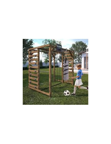 Aire de jeux en bois Odin – SOULET  Agrès, portique et accessoire