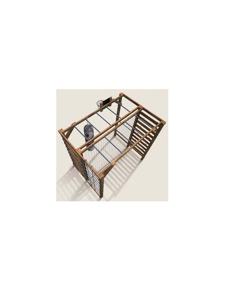 Aire de jeux en bois Odin – SOULET  Agrès, portique et accessoire