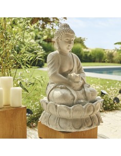 Fontaine Bouddha assis H.55cm - Kaemingk Kaemingk Fontaine extérieure et accessoire 2