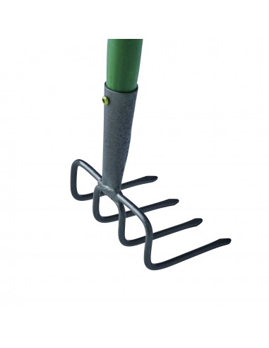 Croc 4 Dents 12cm Manche en Bois - Invivo Invivo Croc et griffe