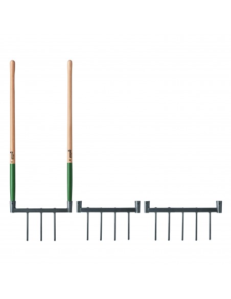 Lot de 2 Manches en bois pour Biofourche - Invivo Invivo Manche