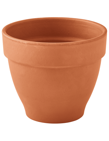 Pot en terre cuite Veneto cotto Ø20 cm - ECLOZ ECLOZ Pot et bac en terre cuite rond