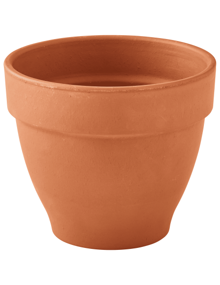 Pot en terre cuite Veneto cotto Ø40 cm - ECLOZ ECLOZ Pot et bac en terre cuite rond