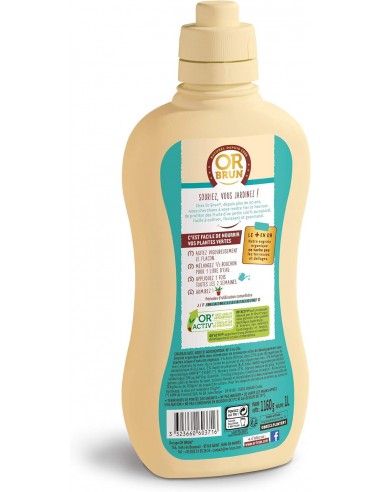 Engrais plantes vertes 1L - Or brun Or Brun Engrais spécifique