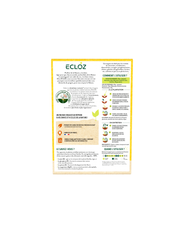 Engrais agrumes et plantes méditerranéennes 750g - ECLOZ ECLOZ Engrais spécifique