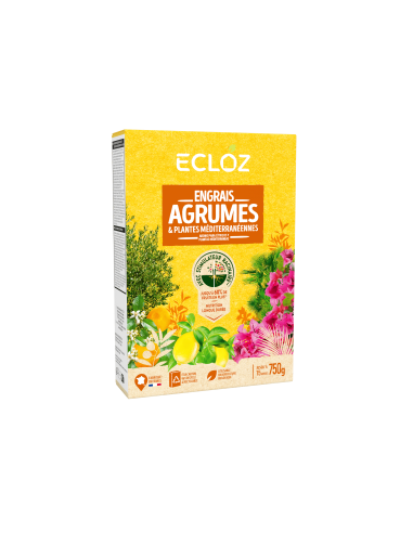 Engrais agrumes et plantes méditerranéennes 750g - ECLOZ ECLOZ Engrais spécifique