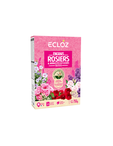 Engrais rosiers et arbustes fleuris 750g - ECLOZ ECLOZ Engrais spécifique