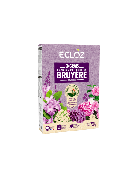 Engrais plantes de terre de Bruyère 750g - ECLOZ ECLOZ Engrais spécifique