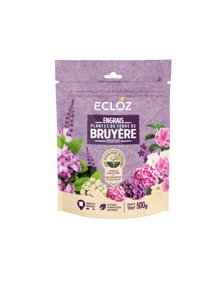 Engrais plantes de terre de Bruyère 500g - ECLOZ ECLOZ Engrais spécifique