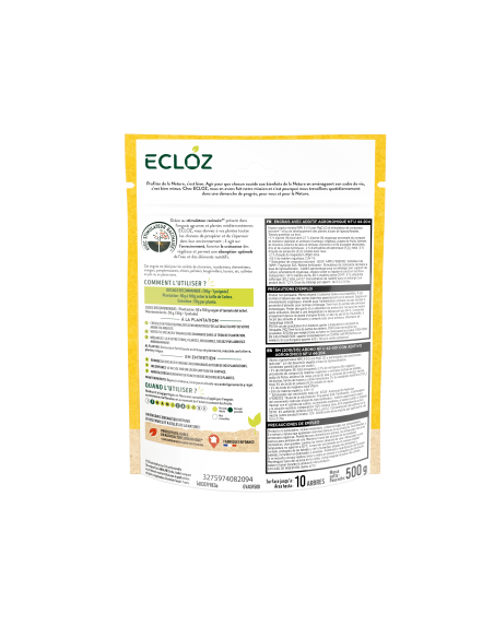 Engrais agrumes et plantes méditerranéennes 500g - ECLOZ ECLOZ Engrais spécifique