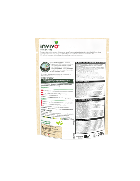 Engrais potager 500g - Invivo Invivo - Nous on sème Engrais spécifique