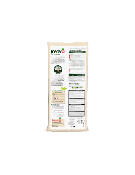 Engrais potager 10 kg - Invivo Invivo - Nous on sème Engrais spécifique