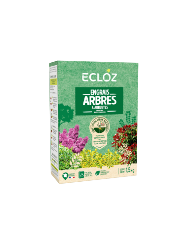 Engrais arbres et arbustes 1,5 kg - ECLOZ ECLOZ Engrais spécifique