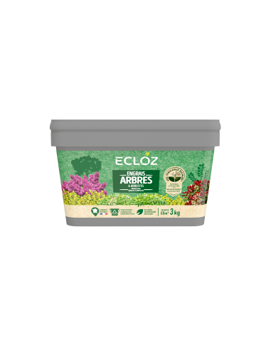 Engrais arbres et arbustes 3 kg - ECLOZ ECLOZ Engrais spécifique