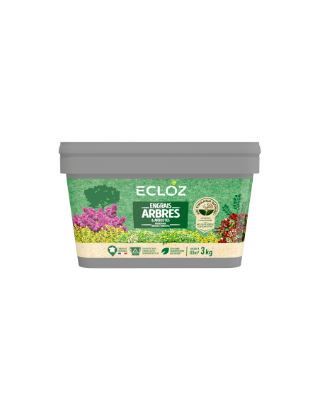 Engrais arbres et arbustes 3 kg - ECLOZ ECLOZ Engrais spécifique