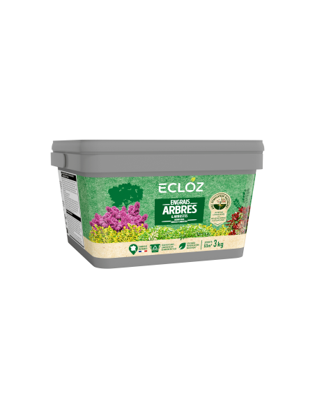 Engrais arbres et arbustes 3 kg - ECLOZ ECLOZ Engrais spécifique