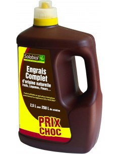 Engrais complet 2,5L - Solabiol Solabiol Engrais spécifique