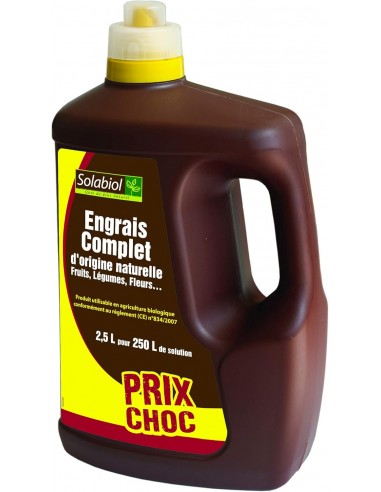 Engrais complet 2,5L - Solabiol Solabiol Engrais spécifique