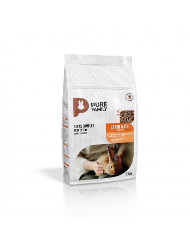 Aliment Complet Lapin 2,5Kg - Pure Family Pure Family Aliment complet