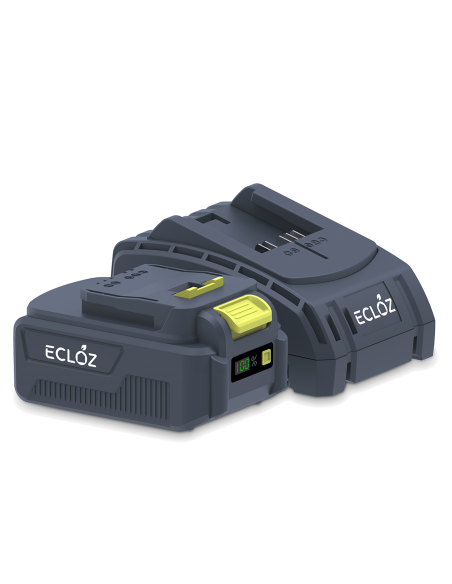 Kit batterie et chargeur 20V 4Ah - ECLOZ ECLOZ Accessoires et entretien