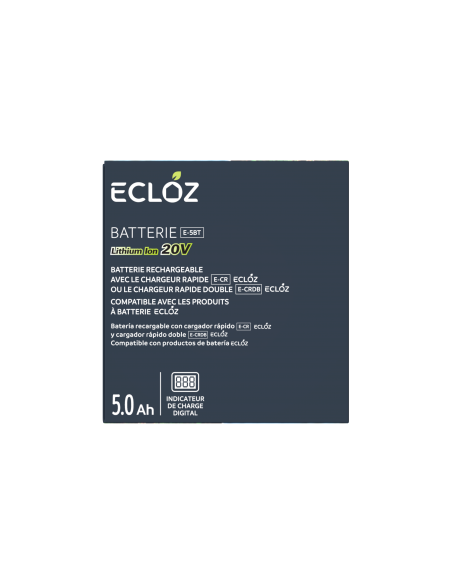 Batterie 20V 5Ah - ECLOZ ECLOZ Accessoires et entretien