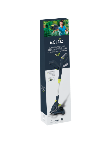 Coupe Bordure 25 cm sur batterie 20V - ECLOZ ECLOZ Coupe-bordure