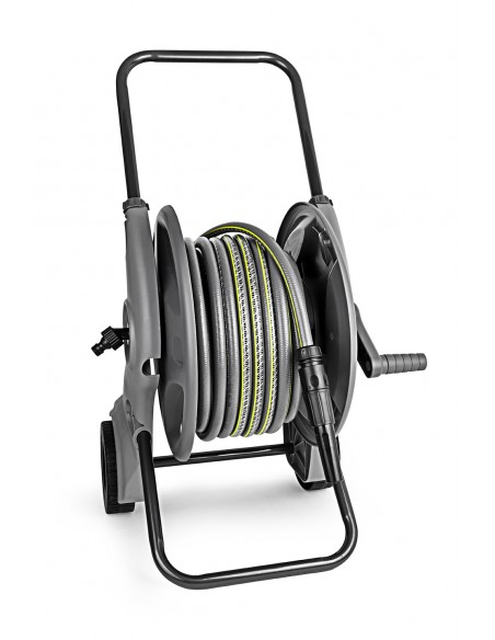 Dévidoir sur roues avec tuyau de 25m x Ø 12,5mm - ECLOZ ECLOZ Dévidoir et enrouleur de tuyau