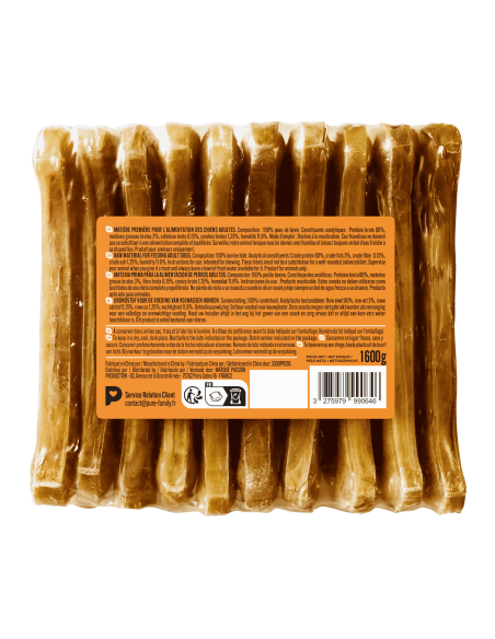 Os pressés à mâcher x 10 grand chien - Pure Family Pure Family Os à mâcher