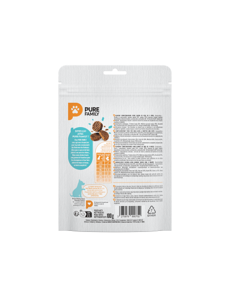 Bouchées à l'Agneau Sachet 100 g - Pure Family Pure Family Biscuit friandise