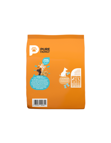 Mix Biscuits Mini Os Sachet 400 g - Pure Family Pure Family Biscuit friandise