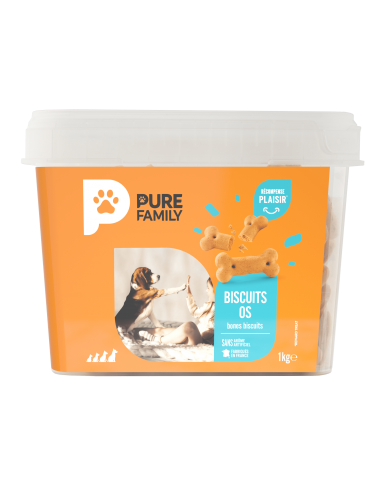 Biscuits Os Seau 1 kg - Pure Family Pure Family Biscuit friandise