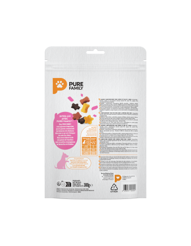 Mini Os & Mini Étoiles 140 g - Pure Family Pure Family Biscuit friandise