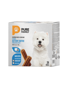 Stick Action Tartre petit chien x28 - Pure Family Pure Family Friandise bucco-dentaire 2