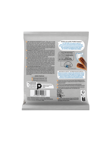 Stick Action Tartre petit chien x7 - Pure Family Pure Family Friandise bucco-dentaire