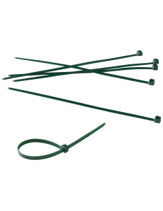 50 colliers de fixation vert - ECLOZ ECLOZ Accessoires pour clôture, bordure et occultation